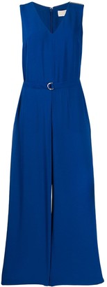 MICHAEL Michael Kors V-neck wide leg jumpsuit MICHAEL Michael Kors V-neck wide leg jumpsuit