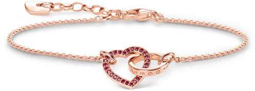 Glam & Soul Armband roségold/rot