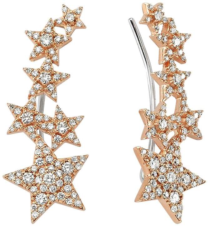 Bee Goddess Star Light Diamond Ear Cuffs