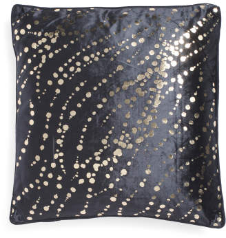 18x18 Contemporary Velvet Pillow