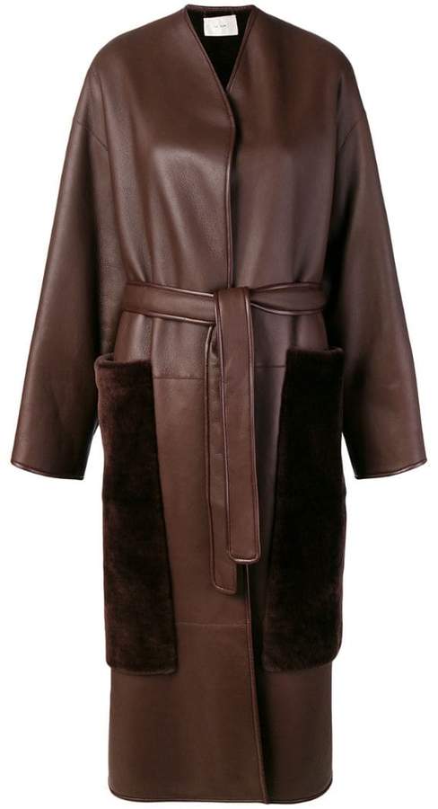 belted midi coat