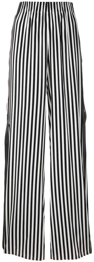 Federica Tosi striped palazzo trousers