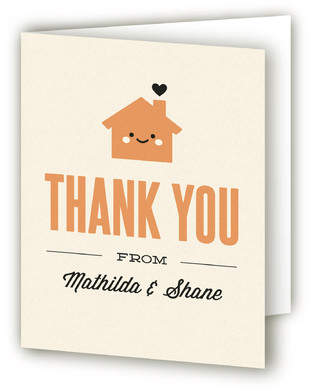 Home Sweet Home Housewarming Party Thank You Cards