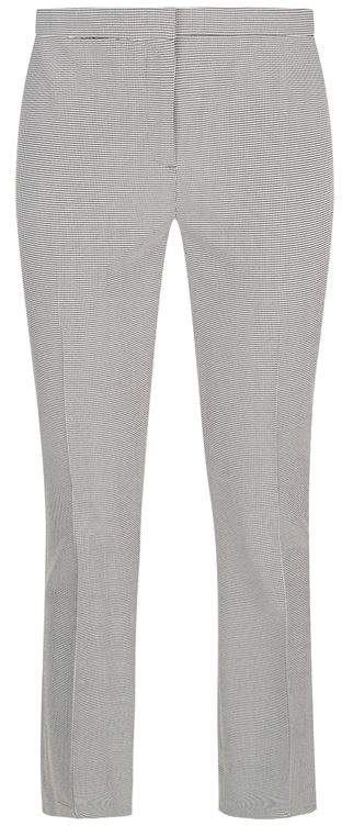 Skinny Houndstooth Check Trousers