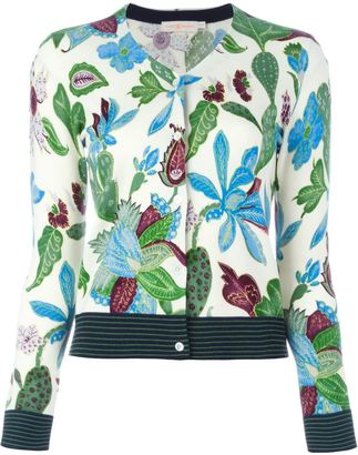 Tory Burch floral print cardigan
