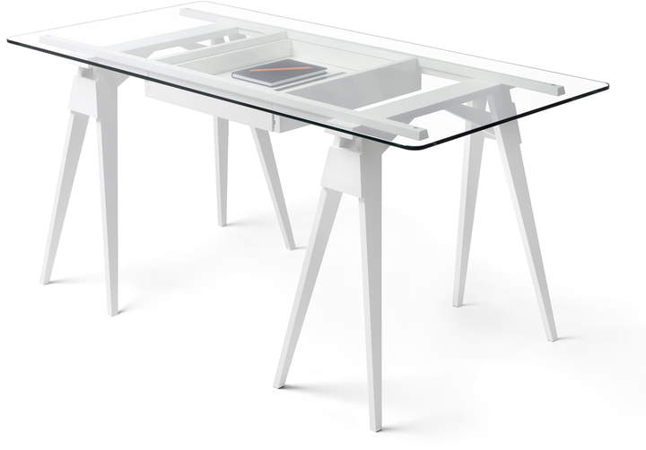Arco Schreibtisch, Weiß