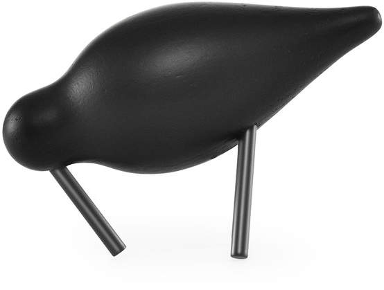Normann Copenhagen - Shorebird small, Schwarz / Schwarz