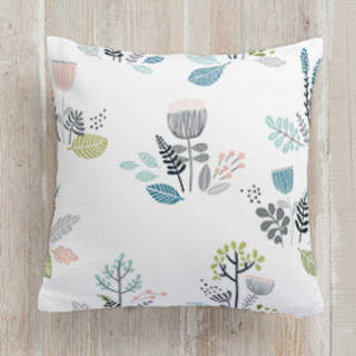 Wild Flowers Square Pillow