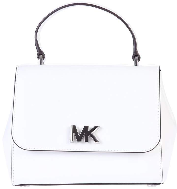 Michael Kors White Small Mott Handbag - WHITE - STYLE