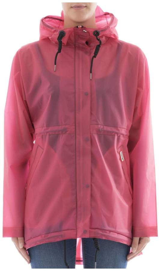 Fuchsia Polyurethane Anorak