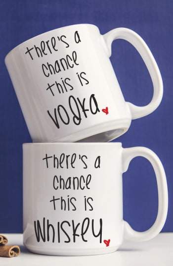 'There's a Chance' Ceramic Coffee Mugs