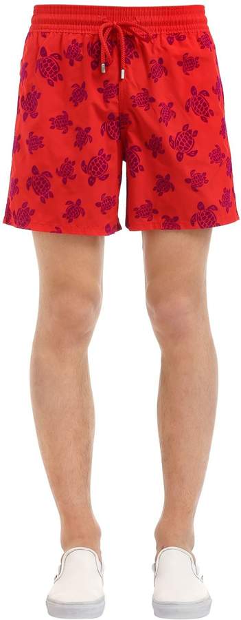 Badeshorts Mit Druck 