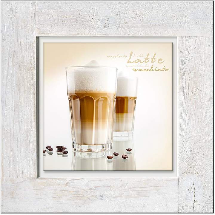 Pro Art Glasbild White Latte Macchiato