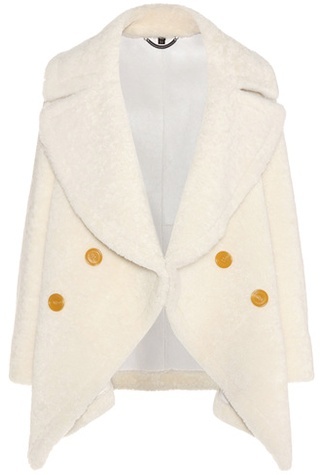 Flintowns Mainman Blog : Burberry Shearling pea coat by Burberry