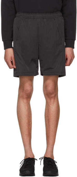 Black Packable Off-grid Shorts