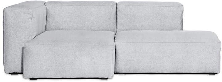 Hay - Mags Soft Sofa 2.5 Sitzer (Kombination 3 S8262 + S9302), Hellgrau (Steelcut 2 120)