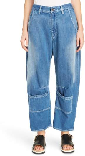Y's by Yohji Yamamoto Oversized Pocket Jeans