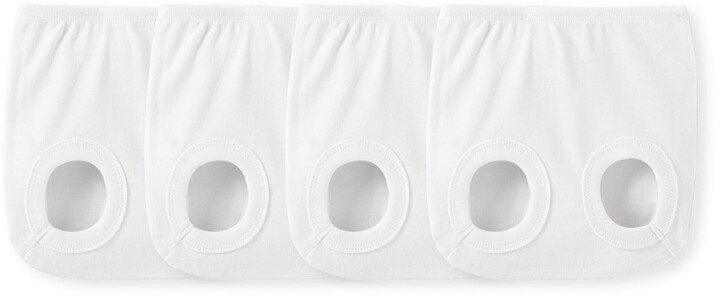 La Redoute Collections Pack of 4 Cotton Full Briefs, Birth-9 Months