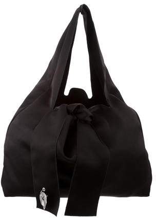 Oversize Tie Front Tote
