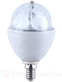 E14 3W RGB LED-Lampe
