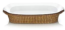 The French Chefs Maria Rectangular Roaster with Rattan Server