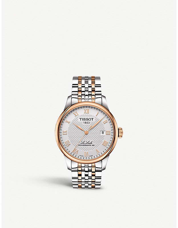 T006.407.22.033.00 Le Locle Powermatic 80 stainless steel watch