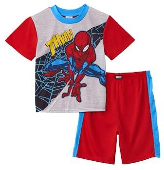 Character Sleepwear Boys' 2pc Spiderman Classic Set.
