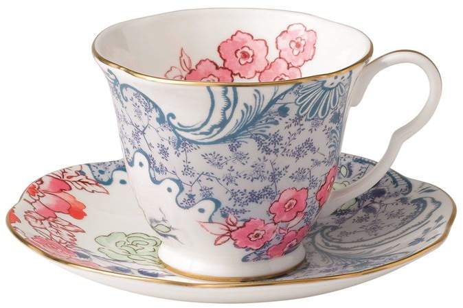 Butterfly Bloom Teacup and Saucer
