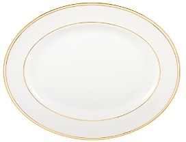 Federal Gold Oval Platter