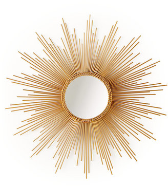 Home Design Studio Large Sunburst Mirror