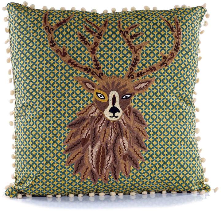 Reindeer Pillow - Brown