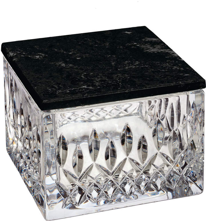 Waterford Crystal Lismore Opulence Covered Box with Marble Lid