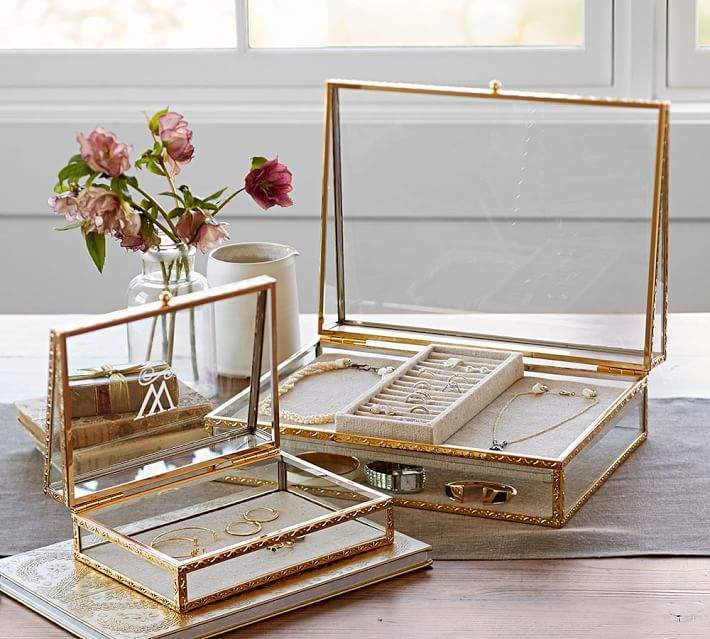 Antique Gold Jewelry Boxes