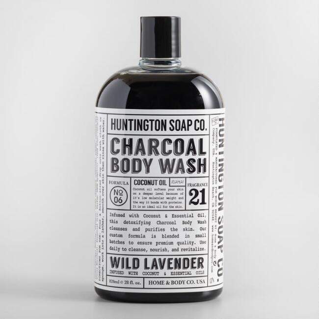 Huntington Lavender Charcoal Body Wash