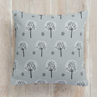 Flowering Trees Self-Launch Square Pillows