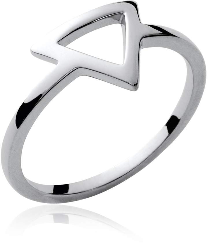 Girly Boudoir Ring aus Silber - silberfarben