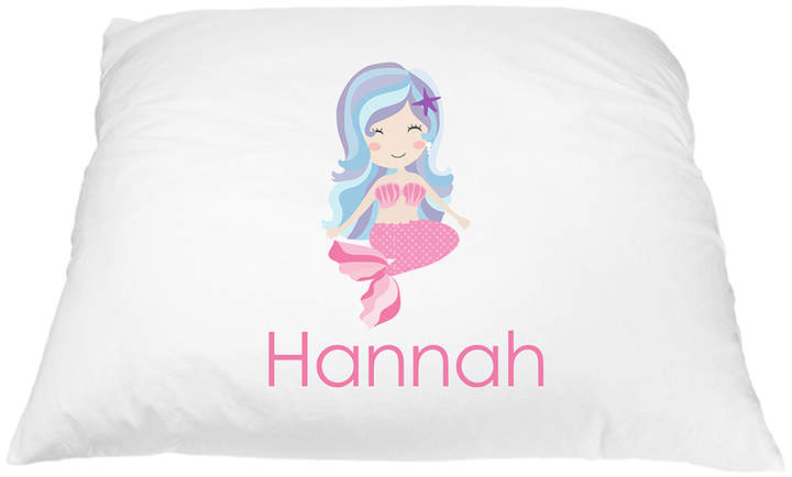 Pink Mermaid Personalized Pillowcase