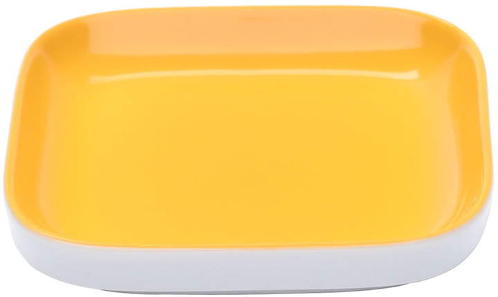 Abra Cadabra Deckelchen eckig 10×10 cm, orange-gelb
