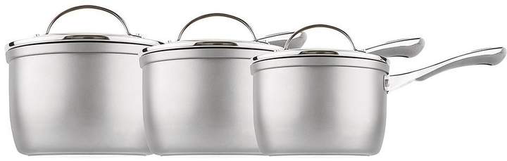 Prism 3 Piece Pan Set - Silver