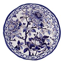 Piviones Bleu Luncheon Plate