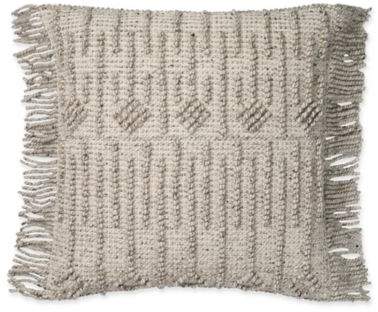 Magnolia Home By Joanna Gaines Magnolia Home by Joanna Gaines Everett 22-Inch Square Throw Pillow in Grey