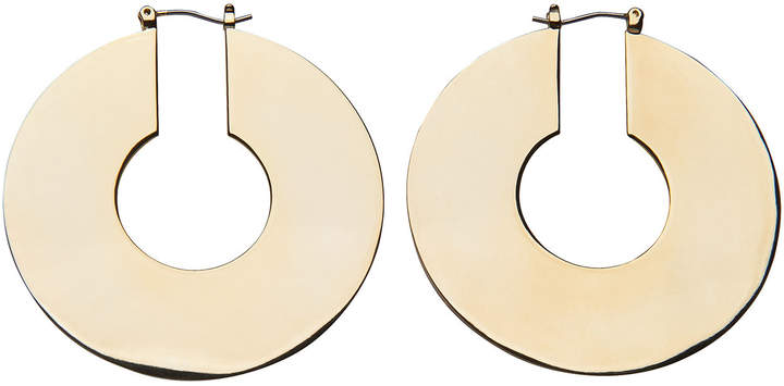Large Flat Disc Cut Out Hoop