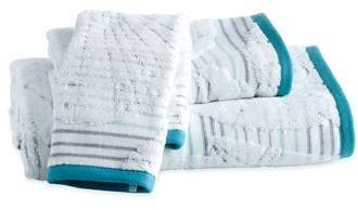 DESTINATIONS Mykonos Bath Towel, Hand Towel and Washcloth Set