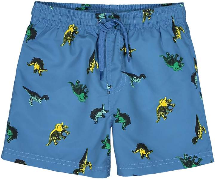 La Redoute Collections Dinosaur Print Swim Shorts, 3-12 Years