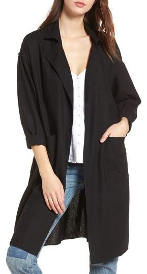 Linen Blend Duster