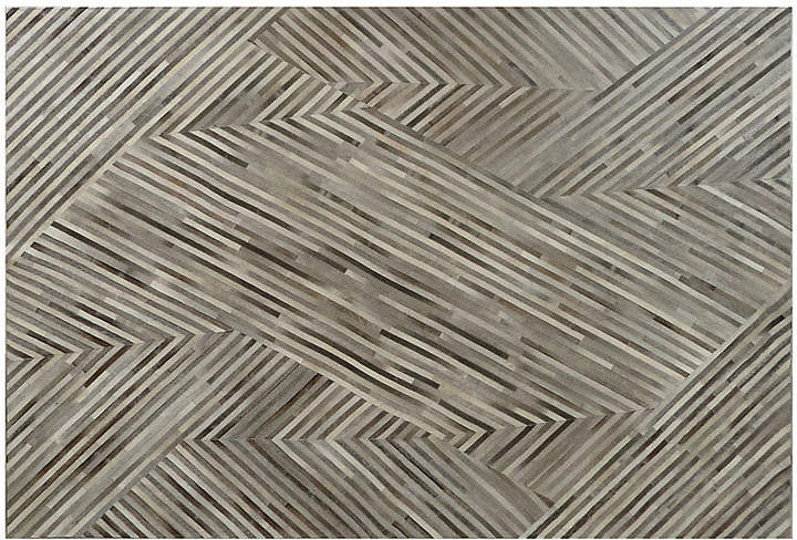 Edson Hide Rug - Gray - Exquisite Rugs - 9'6