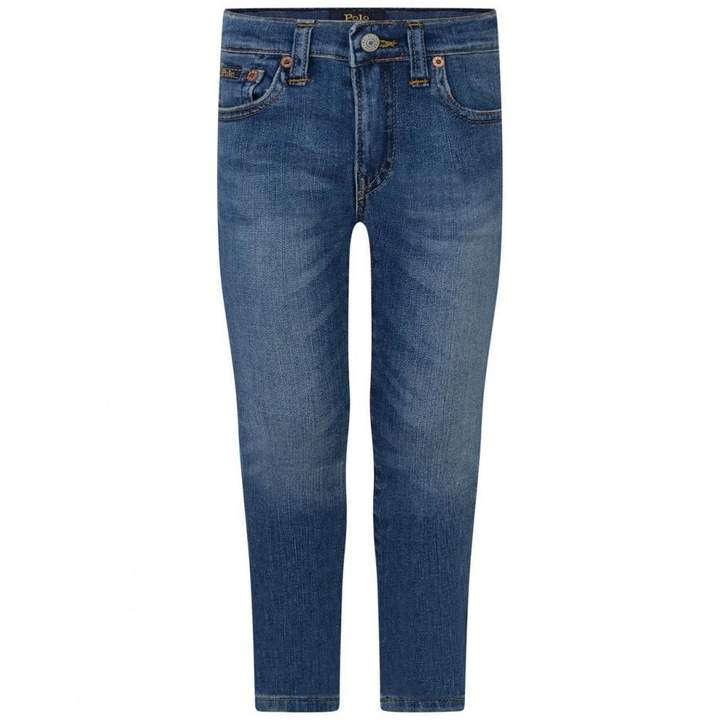 Ralph LaurenBoys Blue Skinny Fit Eldrige Jeans