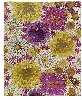 Tufenkian Artisan Carpets Bouquet Spring Floral Collection Area Rug, 8' x 10'
