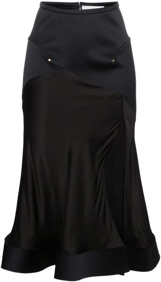 Midirock mit Schlitz