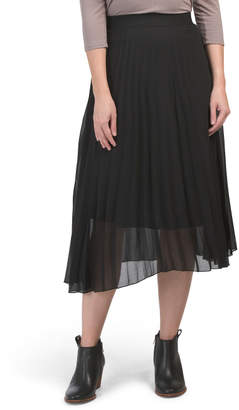 Juniors Accordion Midi Skirt